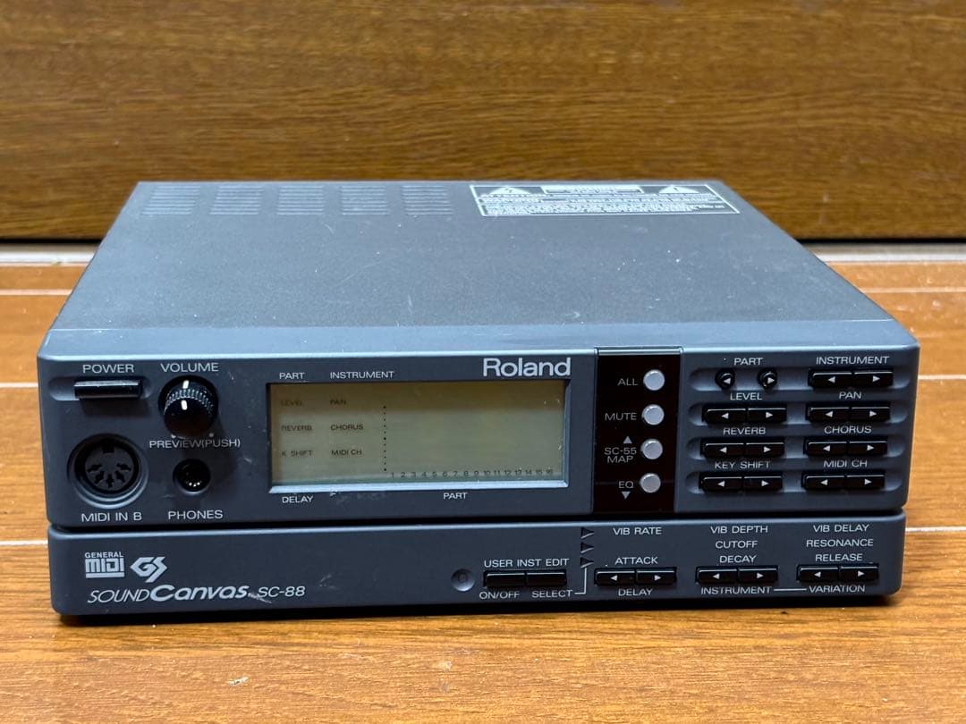 ろこ様★ローランド　GS MIDI音源SOUND CANVAS SC-88