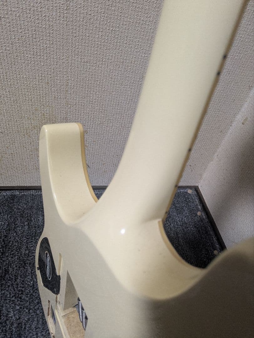 エレキギター アイボリー ハムバッカー Schecter blackJack