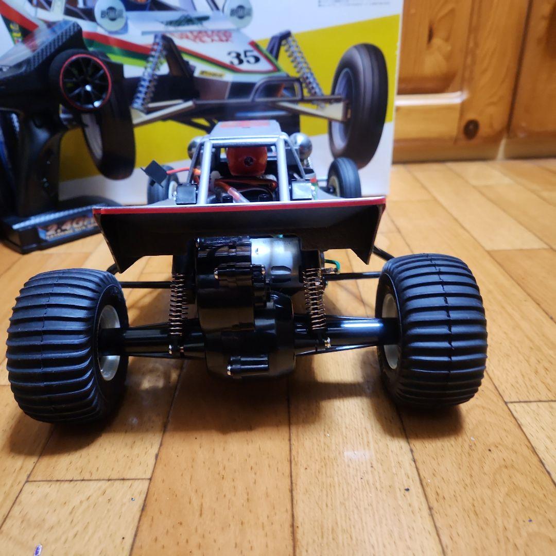 タミヤ バギー フルセット　グラスホッパー　銀色　ボディ　　　TAMIYA