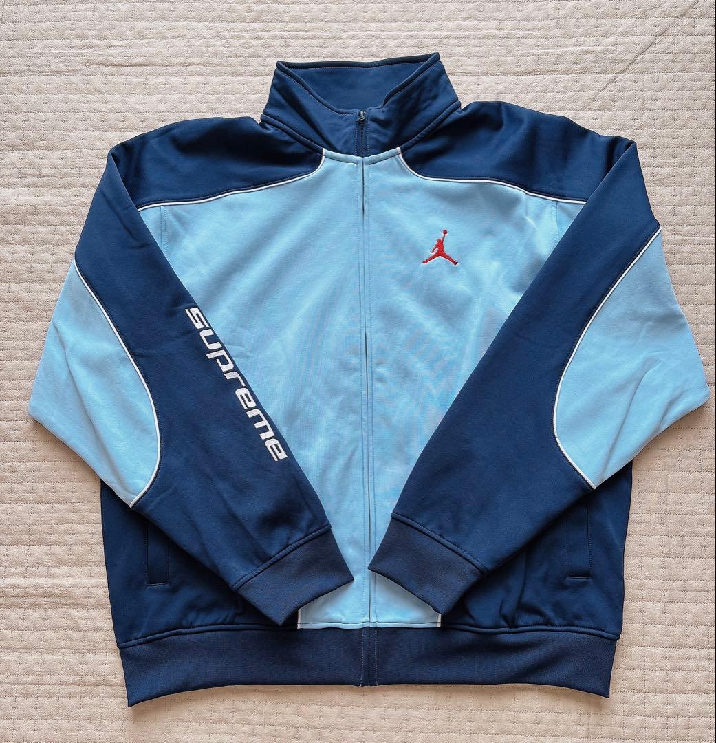 Supreme × Jordan Tricot Track Jacket