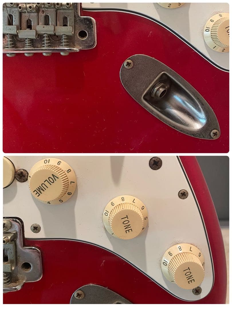 ヴィンテージ品 Fender フェンダー ストラトキャスター レッド エレキ