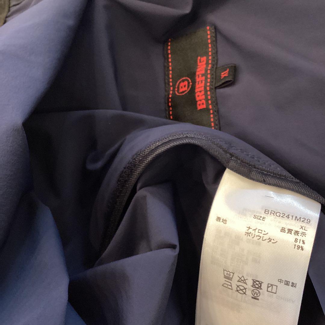 新品　BRIEFING　POCKETABLE WIND VEST ネイビーXL