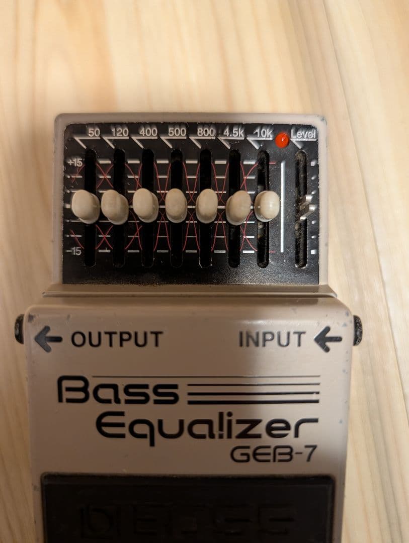 ベース BOSS Bass Equalizer GEB-7