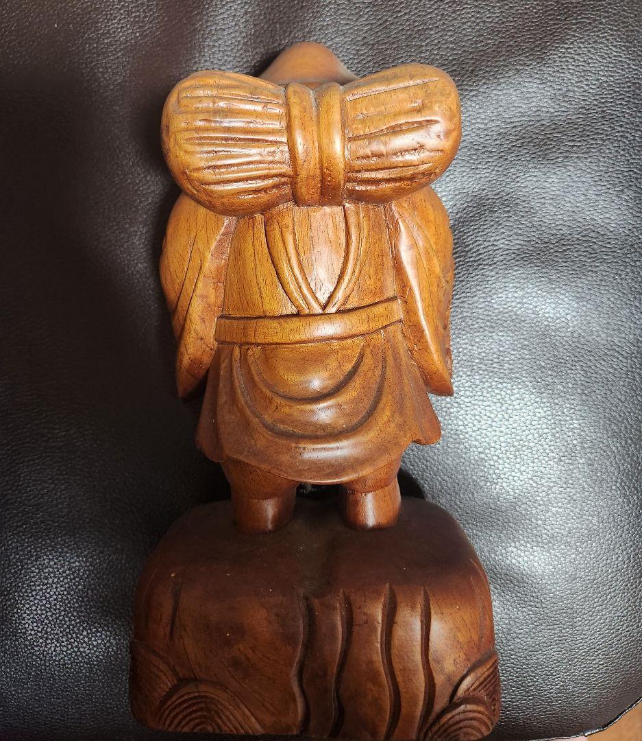 恵比寿大黒　大黒様　恵比寿様　木彫り