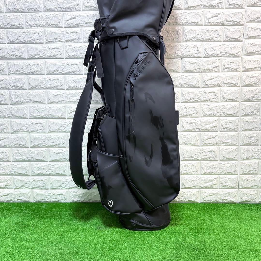 美品　VESSEL 2024 4.0 PLAYER スタンド式 キャディーバッグ