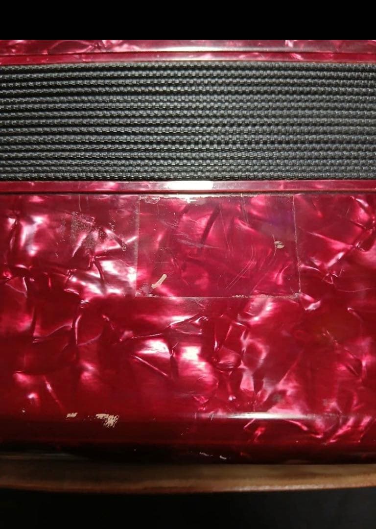 Yamaha アコーディオン 赤 32鍵盤