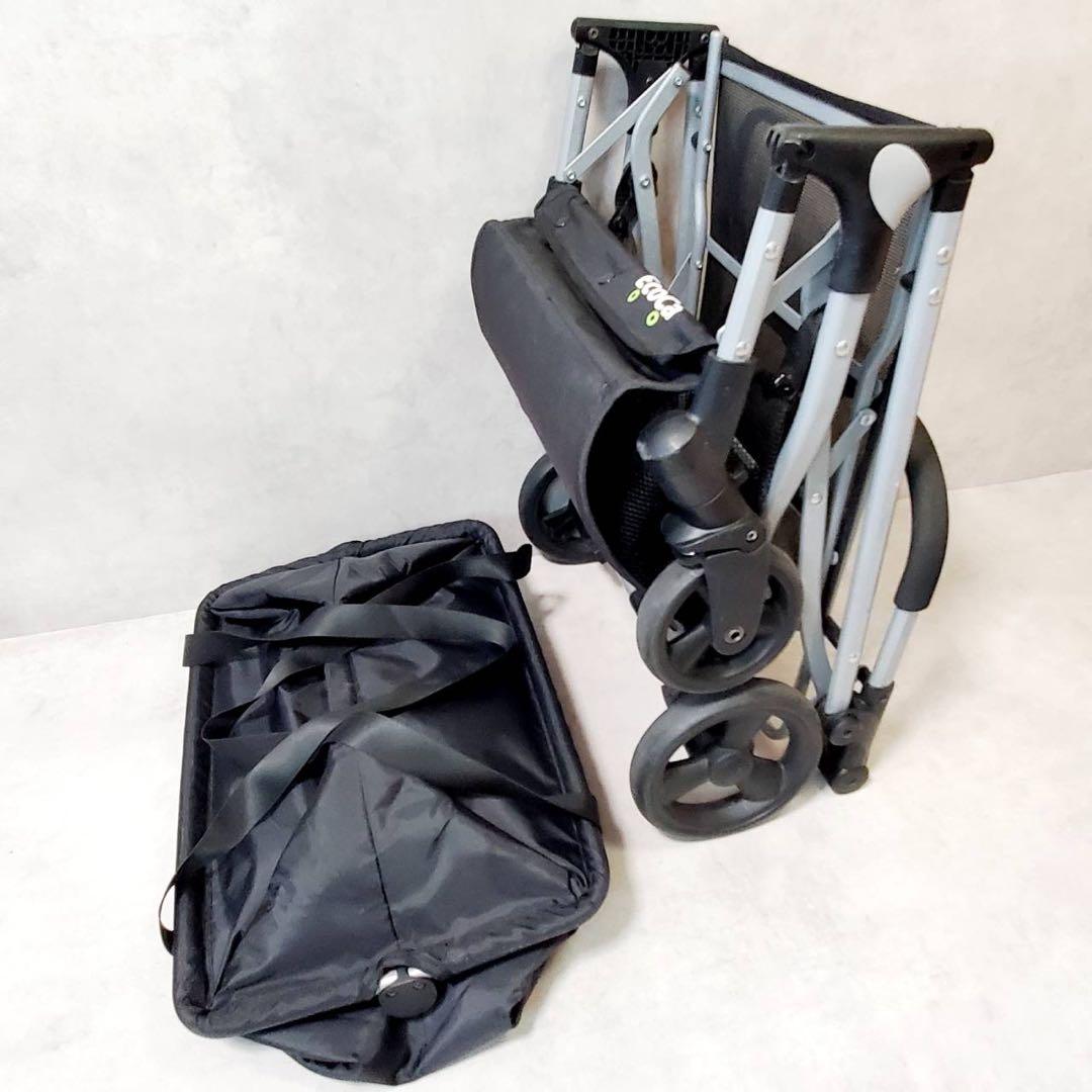 【良品】EcoCa エコカ ショッピングカート 折りたたみ 保冷バック付き