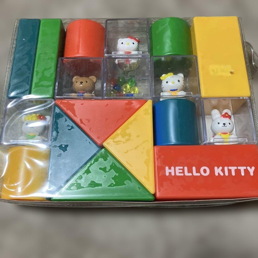 サンリオレトロ　2003年　ハローキティ つみきセット