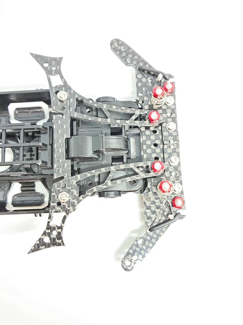 はねかわページ　ミニ四駆　純正カーボンC-ATバンパー