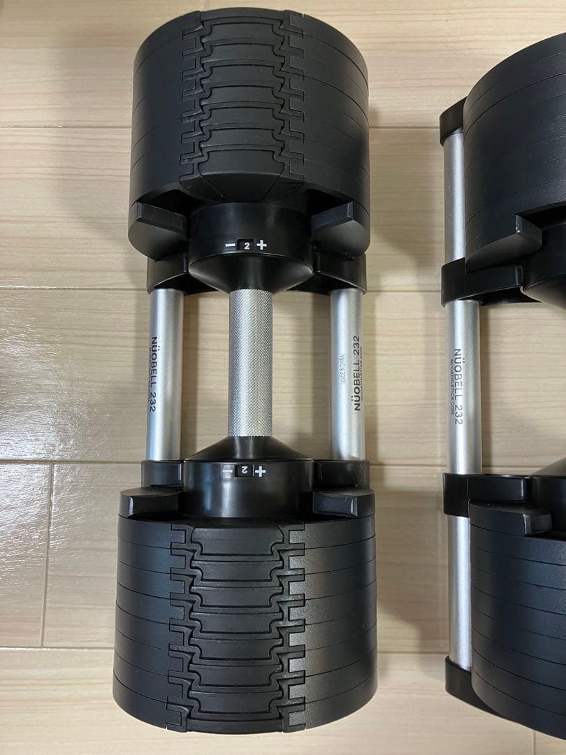 ② FLEXBELL 可変式ダンベル　2kg刻み 32kg NUOBELL