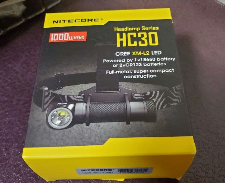 NITECORE HC30 ヘッドランプ 1000ルーメン