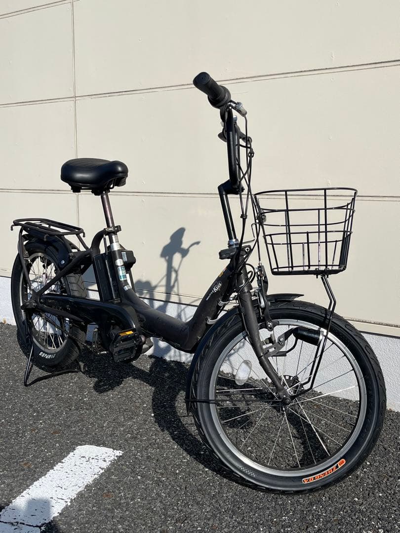 ヤマハ　PAS KISS　カスタム　バッテリー２個付　ファットバイク　ローチャリ