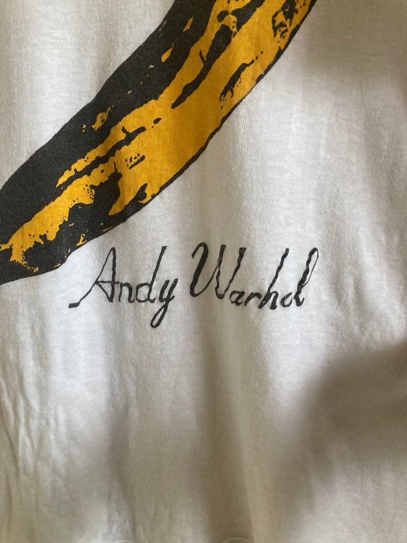 80sヴィンテージアンディウォーホール　ヴェルベットアンダーグラウンドT