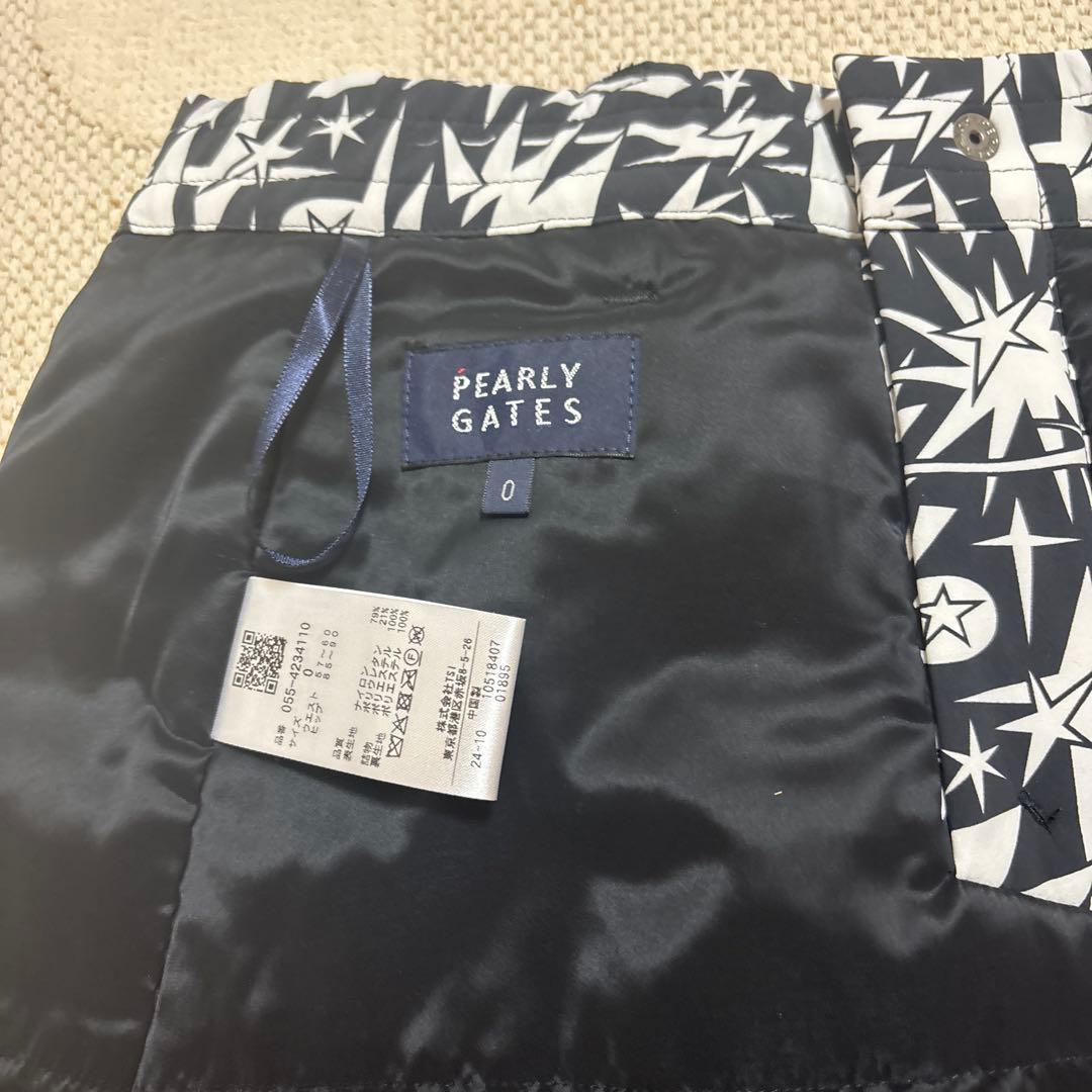 PEARLY GATES 星柄スカート　新品　未使用