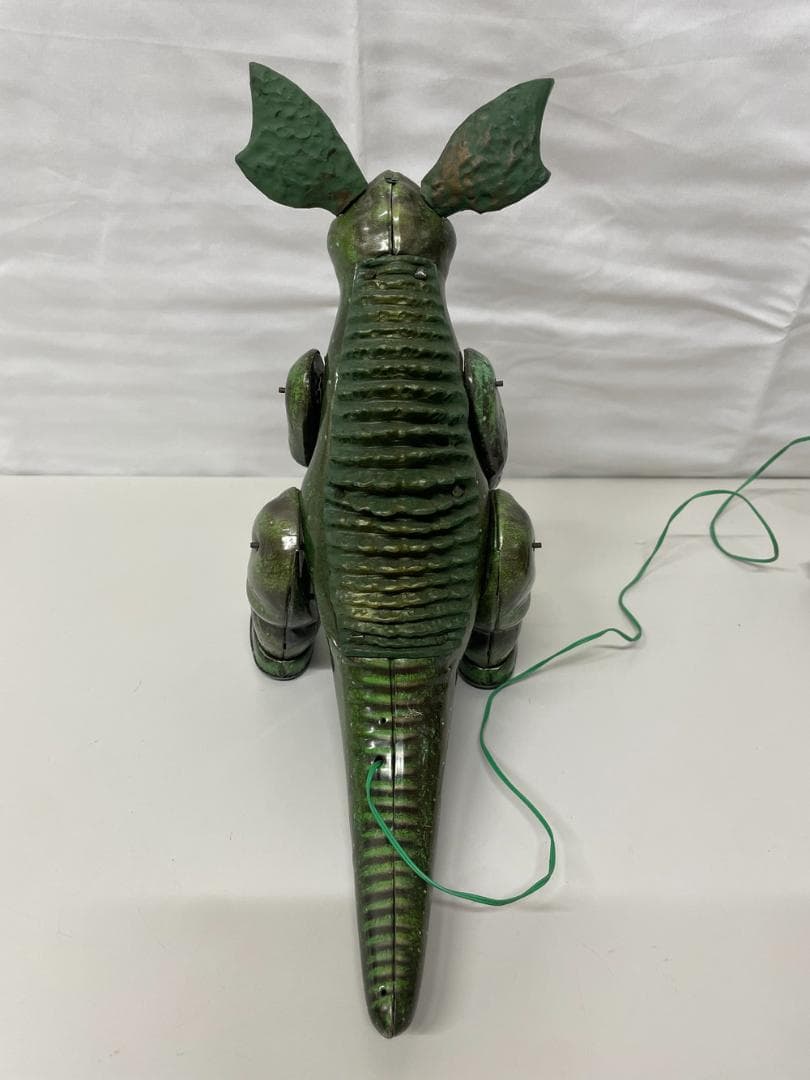 ◆恐怖の地底怪獣バラゴン ブリキ 緑色 ラジコン　09345