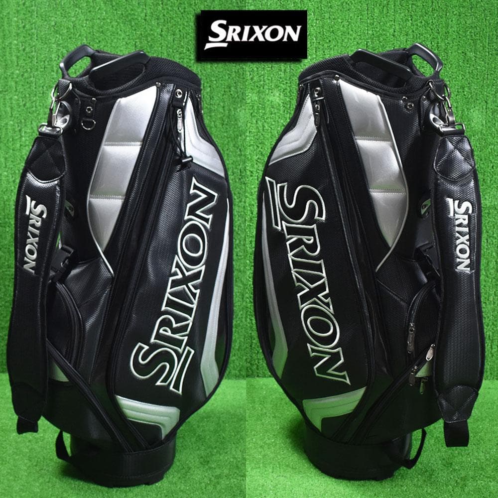 SRIXON/スリクソン ゴルフ キャディバッグ９型【ブラック】超美品！