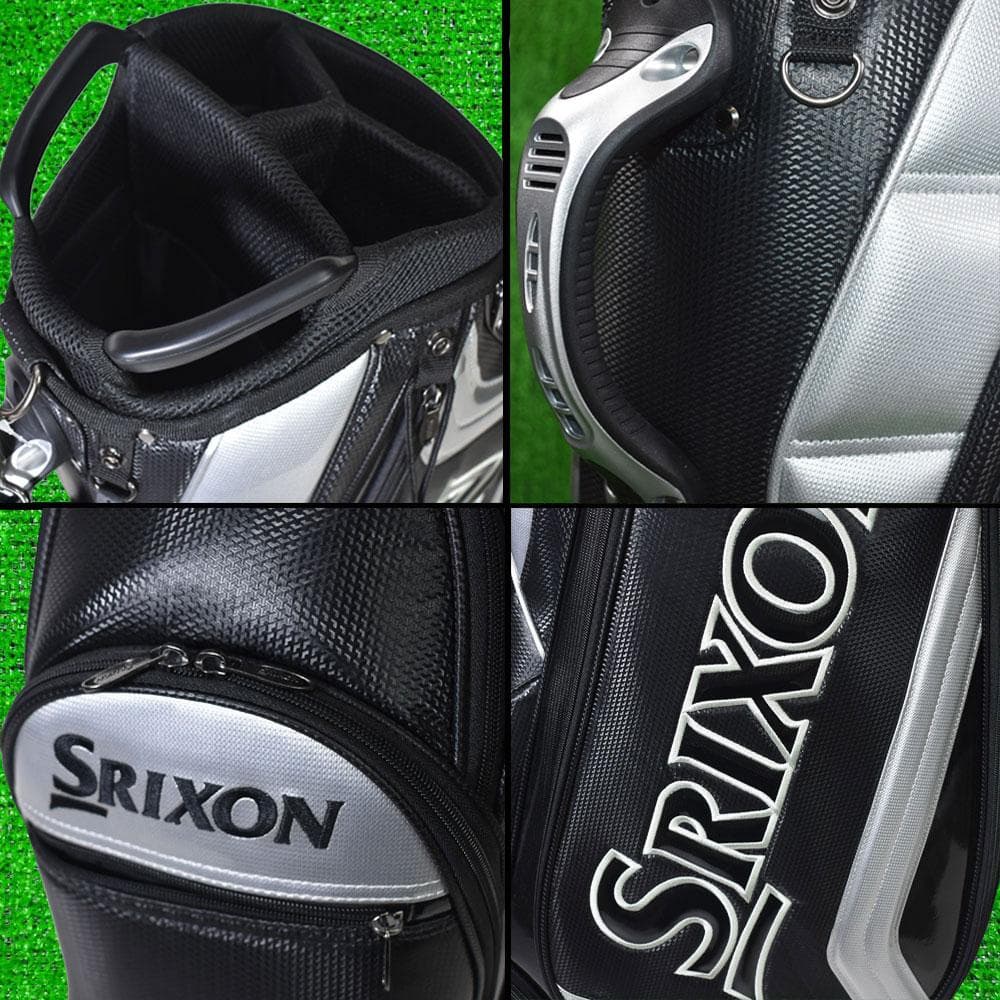 SRIXON/スリクソン ゴルフ キャディバッグ９型【ブラック】超美品！
