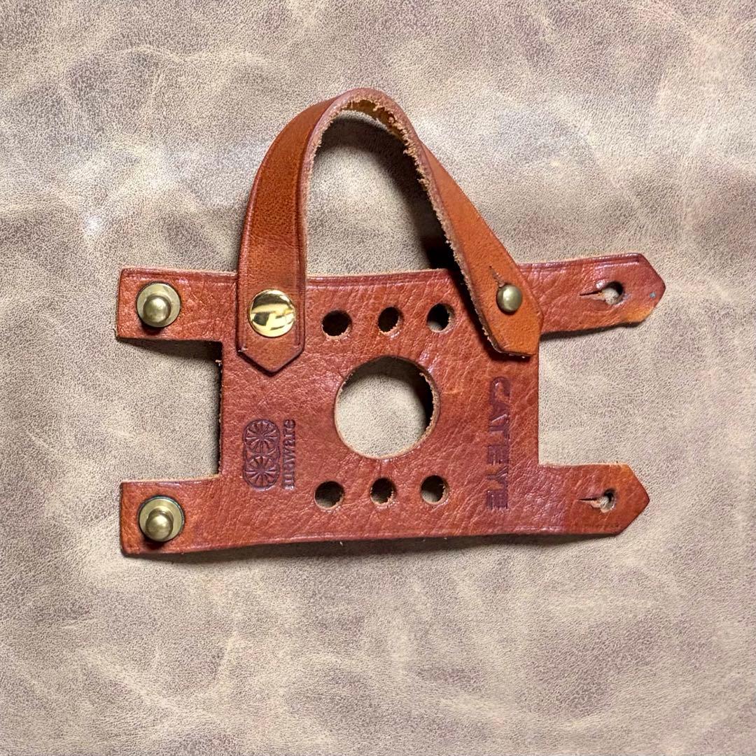 CAT EYE レザー自転車用フロントライト リアライト マワレライトセット