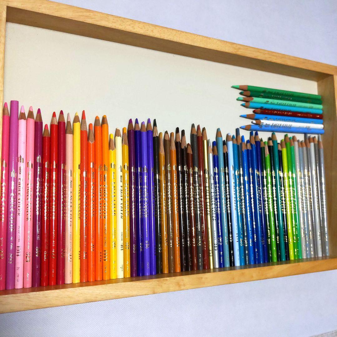 色鉛筆【ベロールイーグルカラー】バラ64色、72本　廃盤