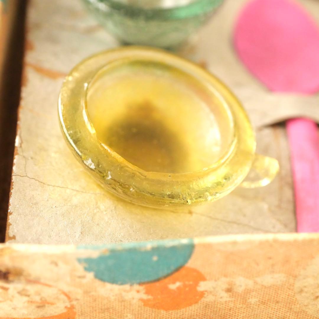 ままごとガラス 元箱付き　レトロ ペロペロ