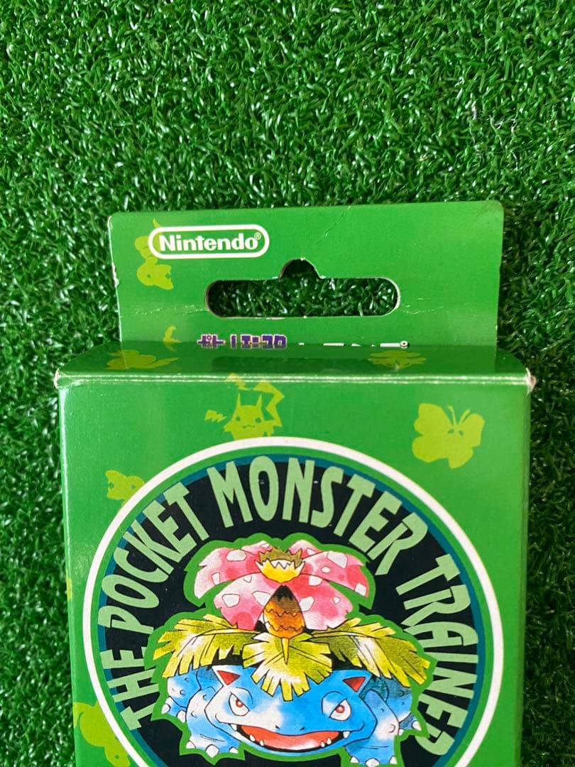 ポケットモンスター　トランプ　緑　美品