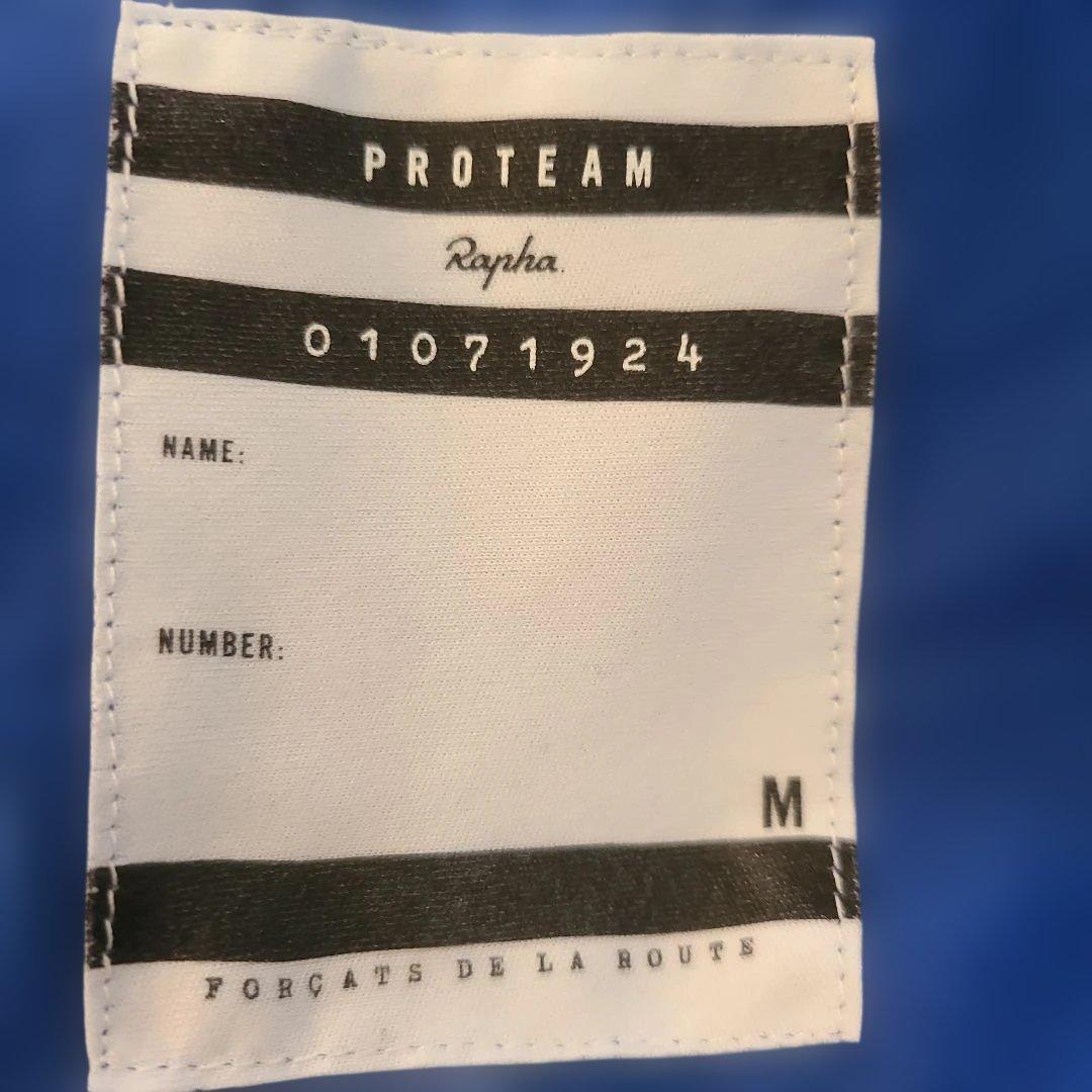 Rapha proteam ロングスリーブサーマルジャージ Medium 青