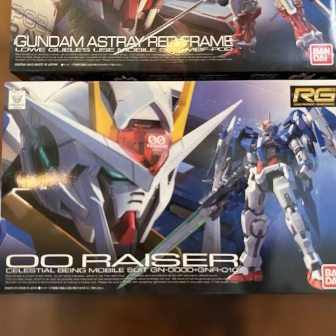 マ*K様 RG ウイング　クロスボーン　レッドフレーム　ダグルオー　4体セット