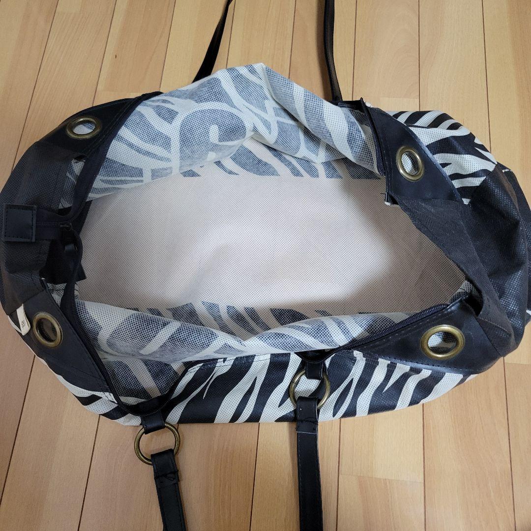 d.i.a. ゼブラ柄 ショップバック 大