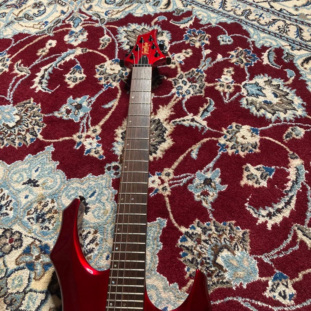 【レア美品】GrassRoots G-FR-56G レッド　セットネック