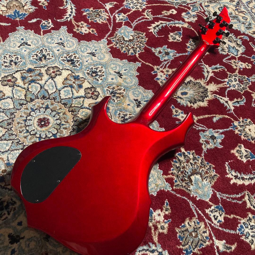 【レア美品】GrassRoots G-FR-56G レッド　セットネック