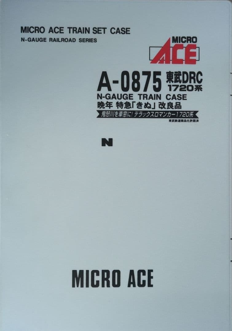 鉄道模型 東武鉄道 DRC 1720系 晩年 きぬ 改良品！！