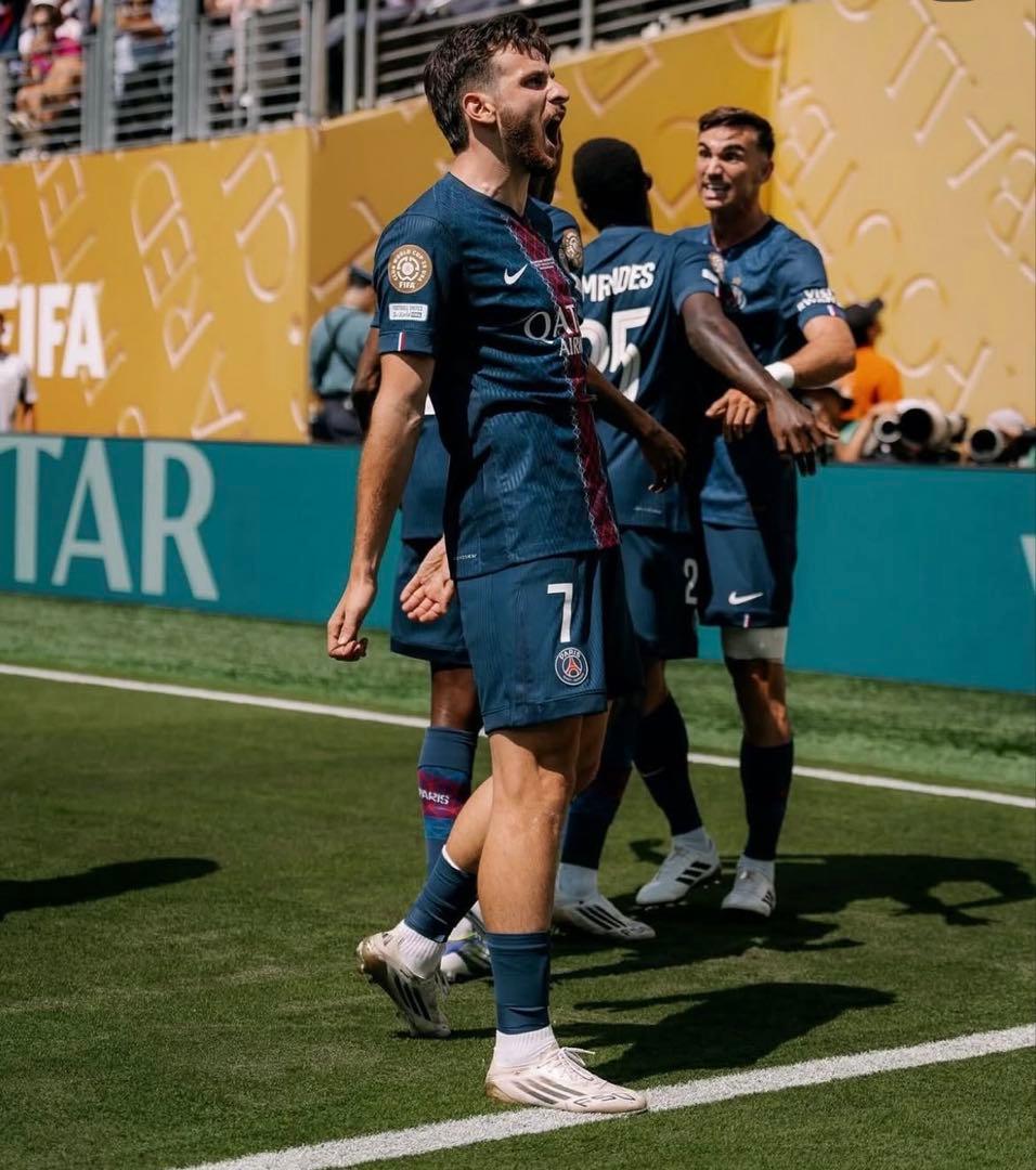 クヴァラツヘリア PSG25/26 背番号7 クラブW杯XOコラボ仕様