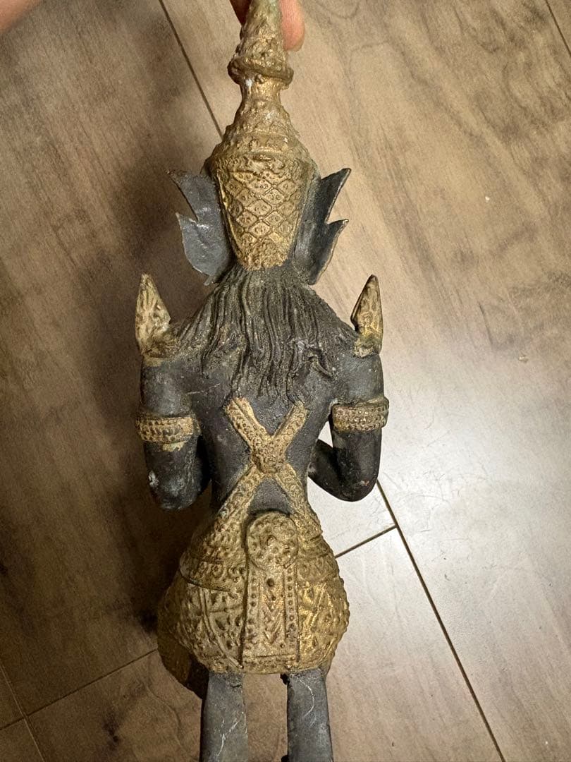 ブロンズ像 チベット密教 仏像美術 細密彫刻仏像 古銅製 金镶嵌