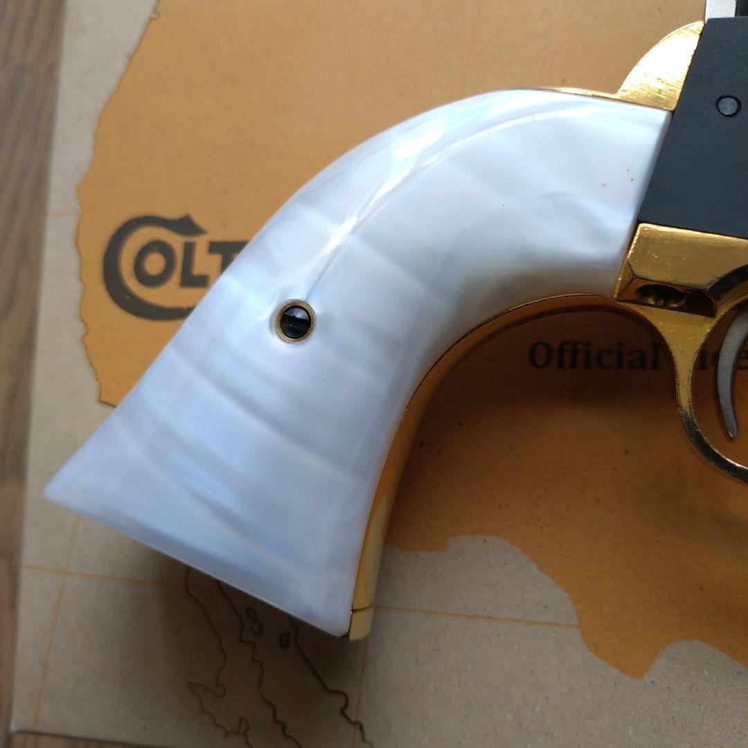 マルシン　SAA　ブラススタイル　ヘビーウェイト　パールグリップ仕様