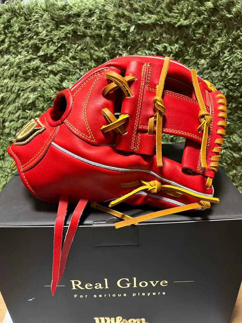 ウィルソンスタッフ 硬式内野手用グラブ 1723型 Eオレンジ 坂本風