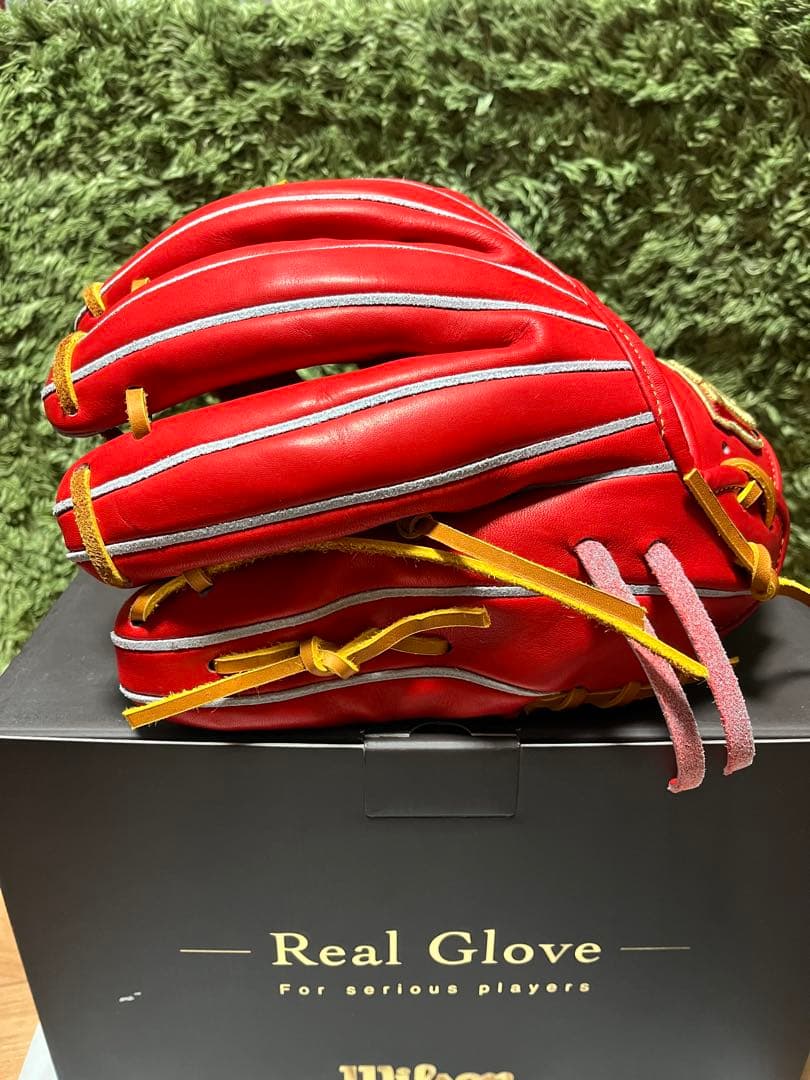 ウィルソンスタッフ 硬式内野手用グラブ 1723型 Eオレンジ 坂本風