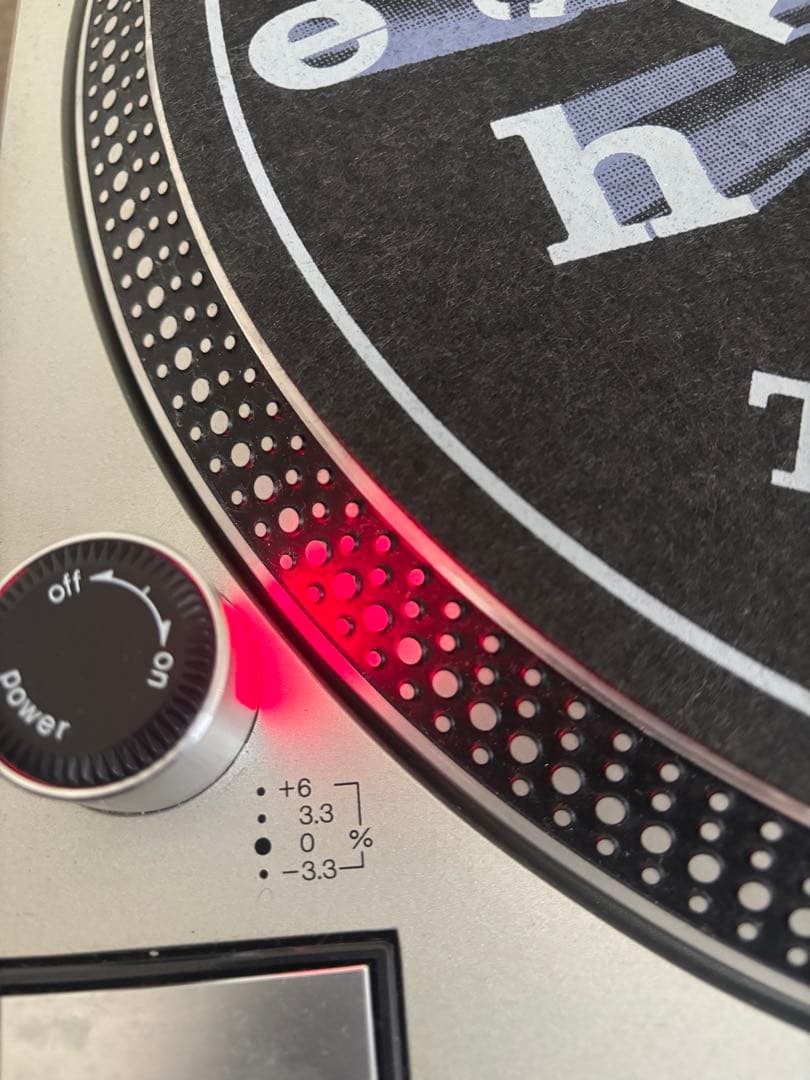 DJ機材 Technics SL1200 mk3D