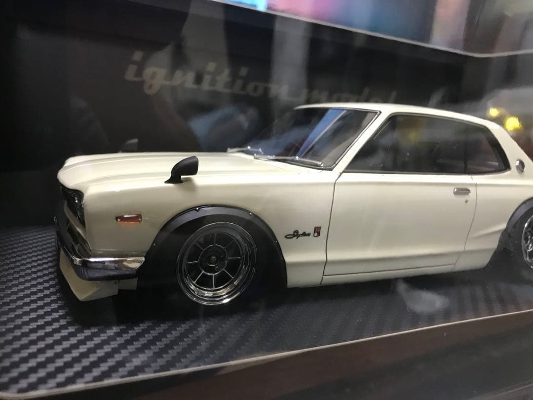 IG0041 1/18 スカイライン 2000 GT-R KPGC10 ホワイト