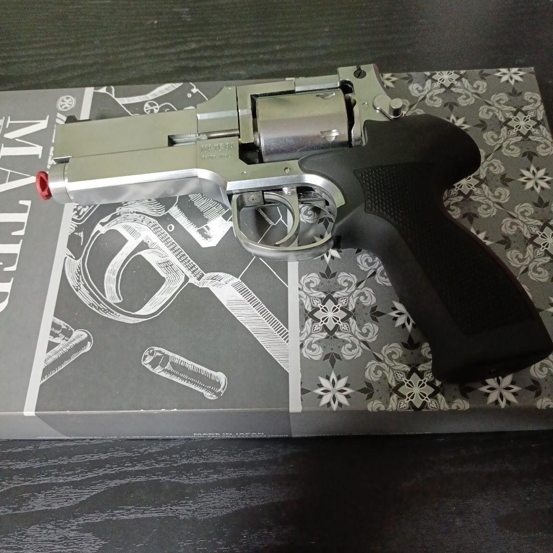 メントス【マルシン】マテバリボルバー 4インチ ガスガン シルバー