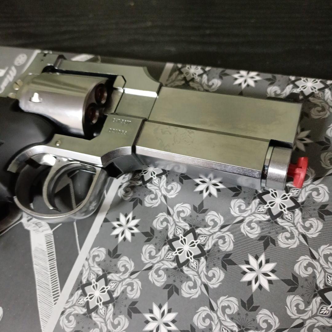 メントス【マルシン】マテバリボルバー 4インチ ガスガン シルバー