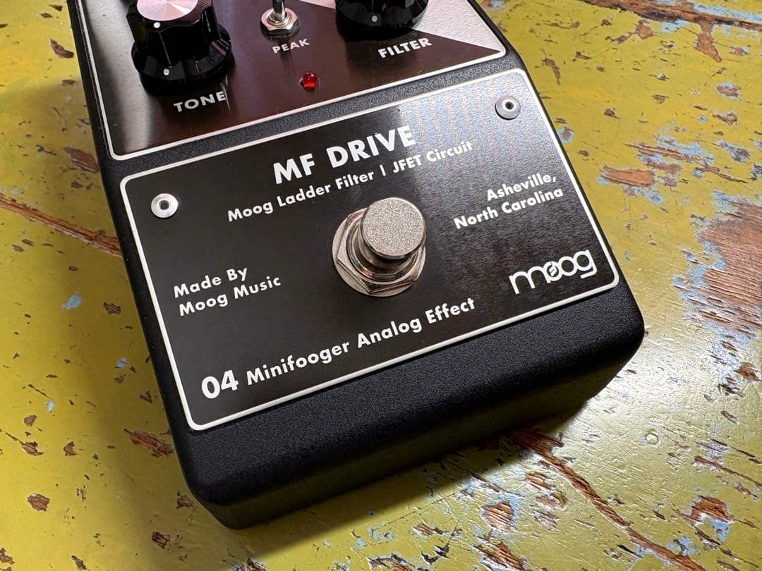 ギター Moog Minifooger MF Drive V2