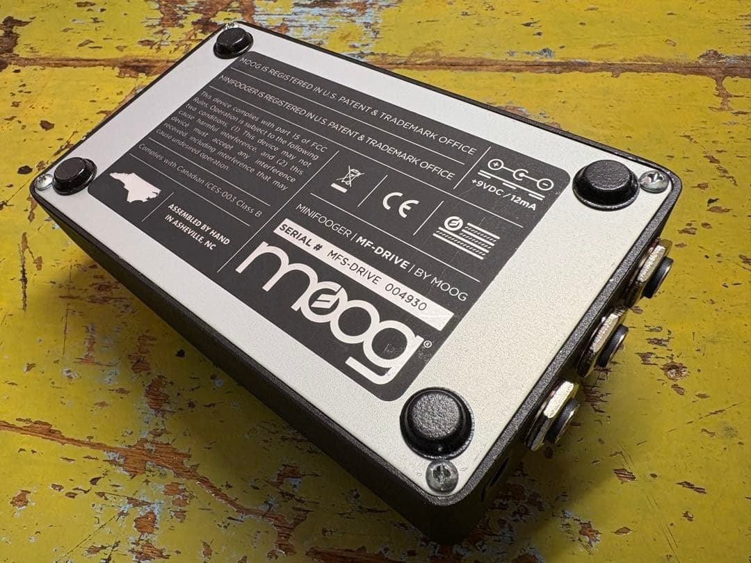 ギター Moog Minifooger MF Drive V2