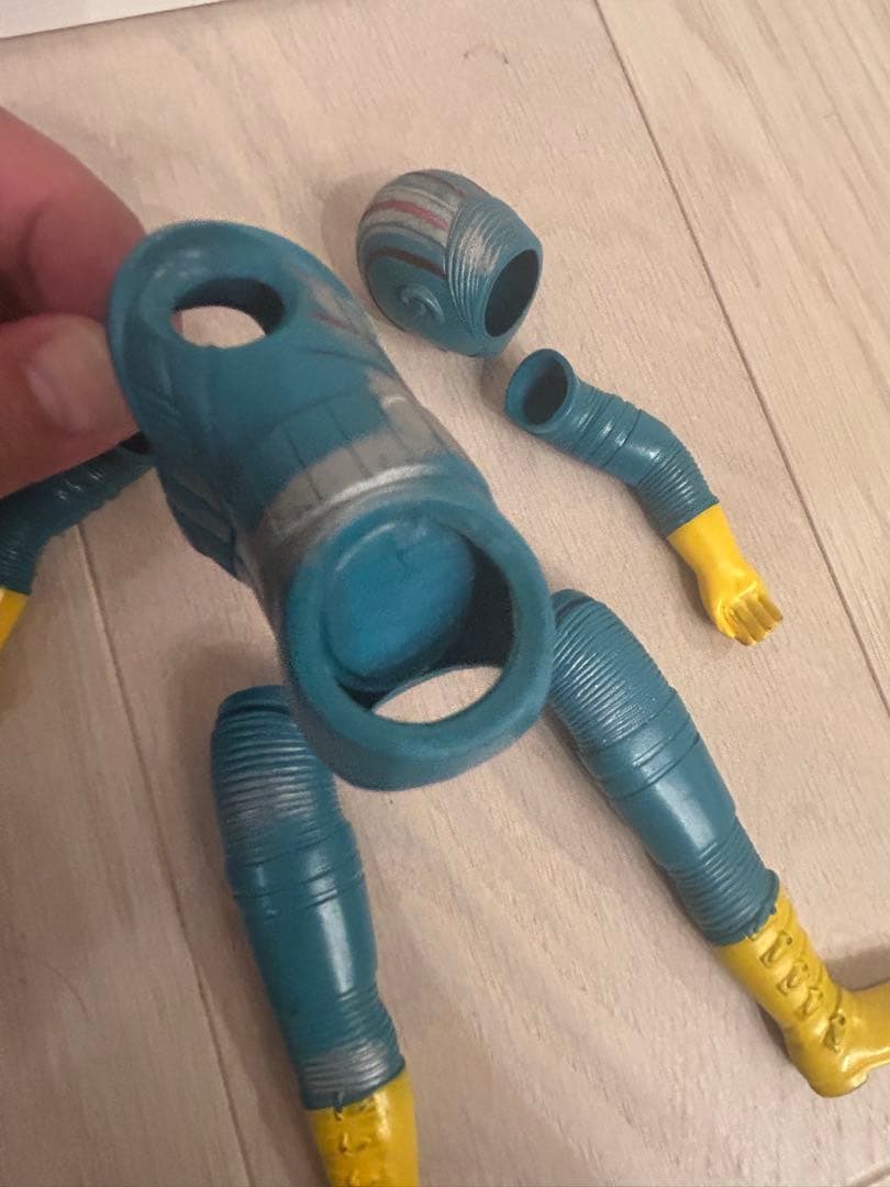 当時物　ロボット刑事　ソフビ　約20cm 検）マルサン ブルマァク　旧バンダイ