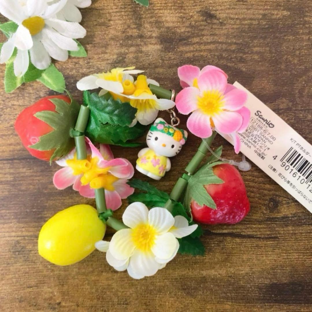 ☆希少☆激レア☆2001☆トロピカルバージョン　ハローキティ　フルーツホルダー