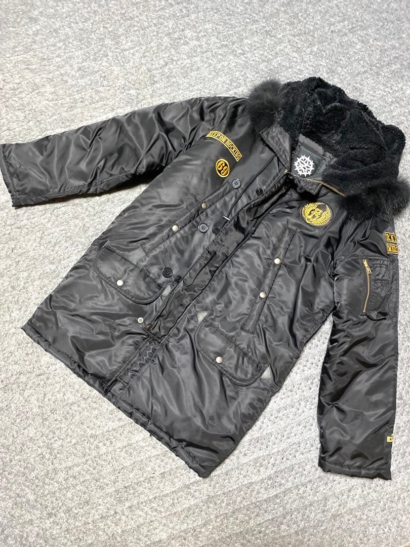 矢沢永吉　N3B ダウン　ジャンパー　アウターＬ 入手困難