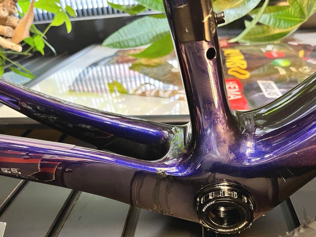 R5 Cervelo 51サイズ 2024年製 フレームセット Disc 紺黒