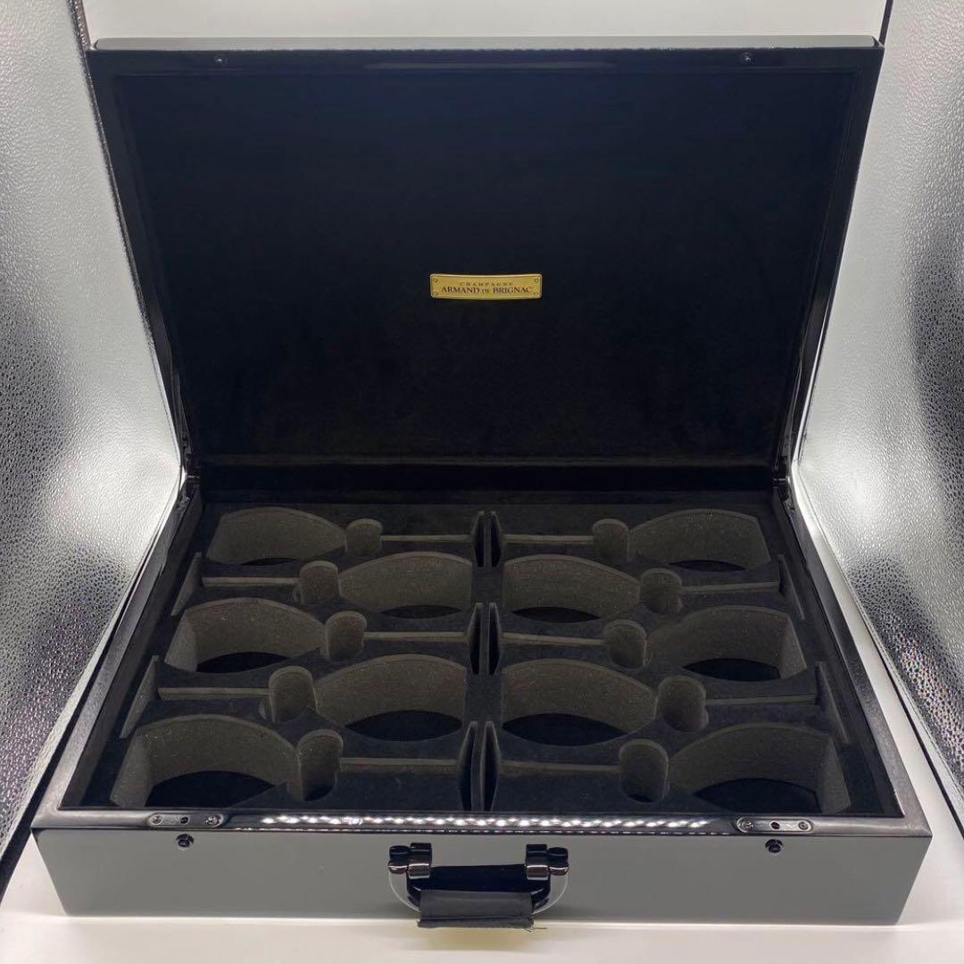 【非売品】アルマンド シャンパングラス　アタッシュケース　※グラス6脚付