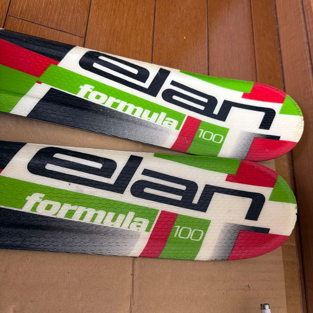 スキーセット　elan100 、ブーツ、ストックkazama 3点セット