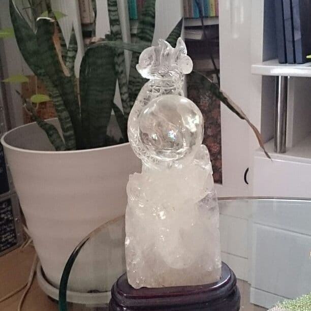 パワーストーン龍彫りシトリン