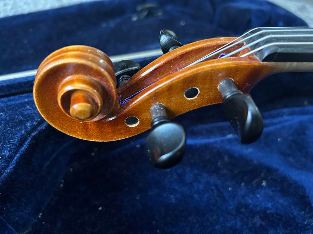 専用クラウスへフラー　分数1/2バイオリン弓付